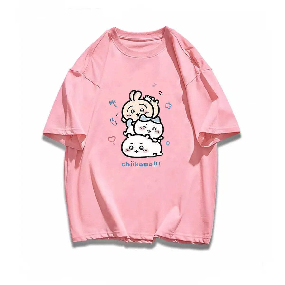 Chiikawa Toilet Time Women’s T-Shirt – Cute Short Sleeve Summer Casual Top, Comfortable Fashion Tee