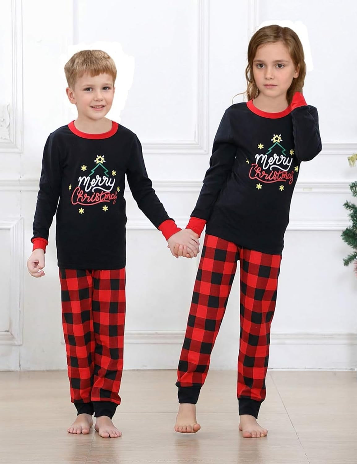 Matching Family Pajamas – 100% Cotton Holiday PJs for Christmas, Halloween, Thanksgiving & Hanukkah, Women, Men & Kids