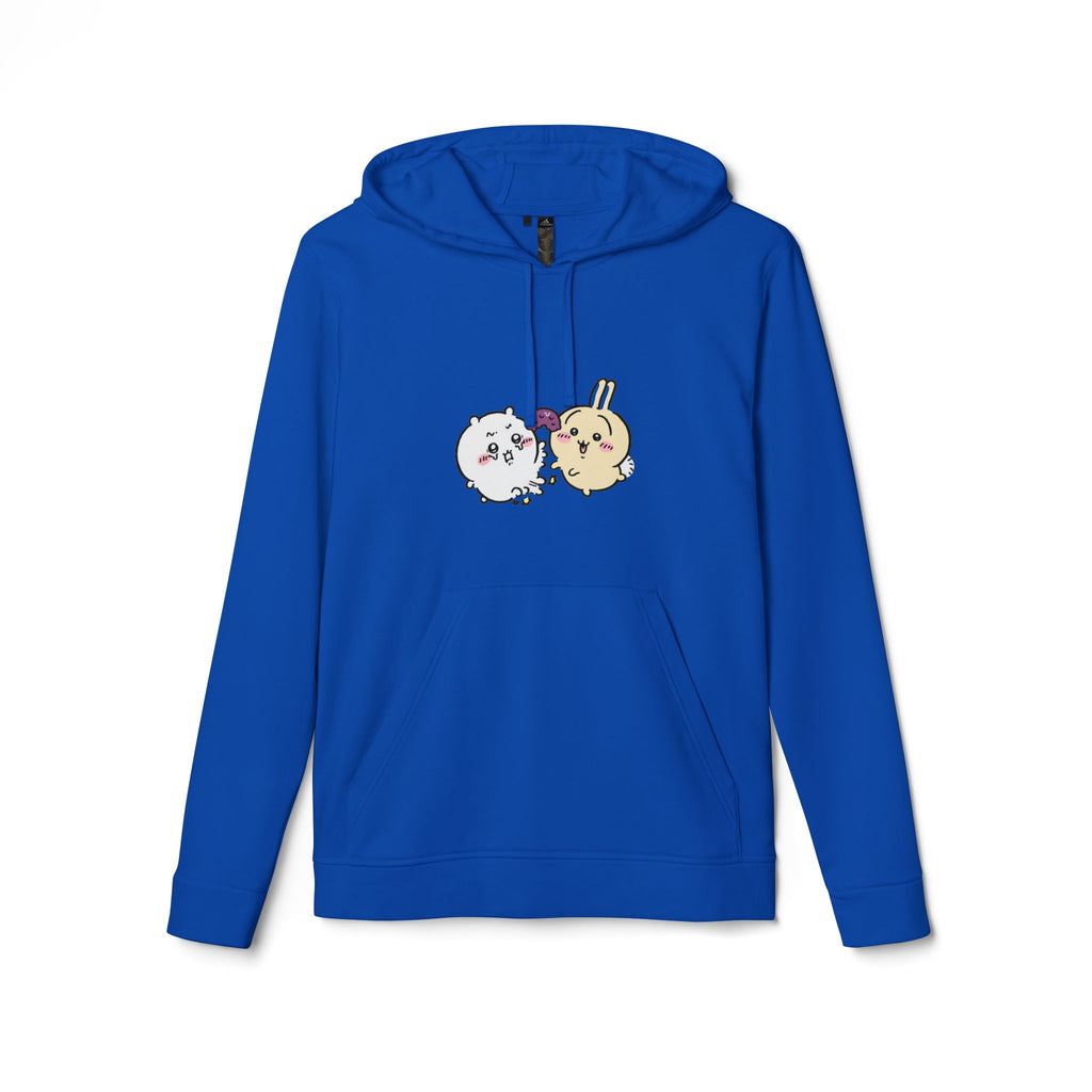 "Chiikawa Cute Cartoon Unisex Fleece Hoodie – Kawaii Character Sweatshirt for Cozy Everyday Style