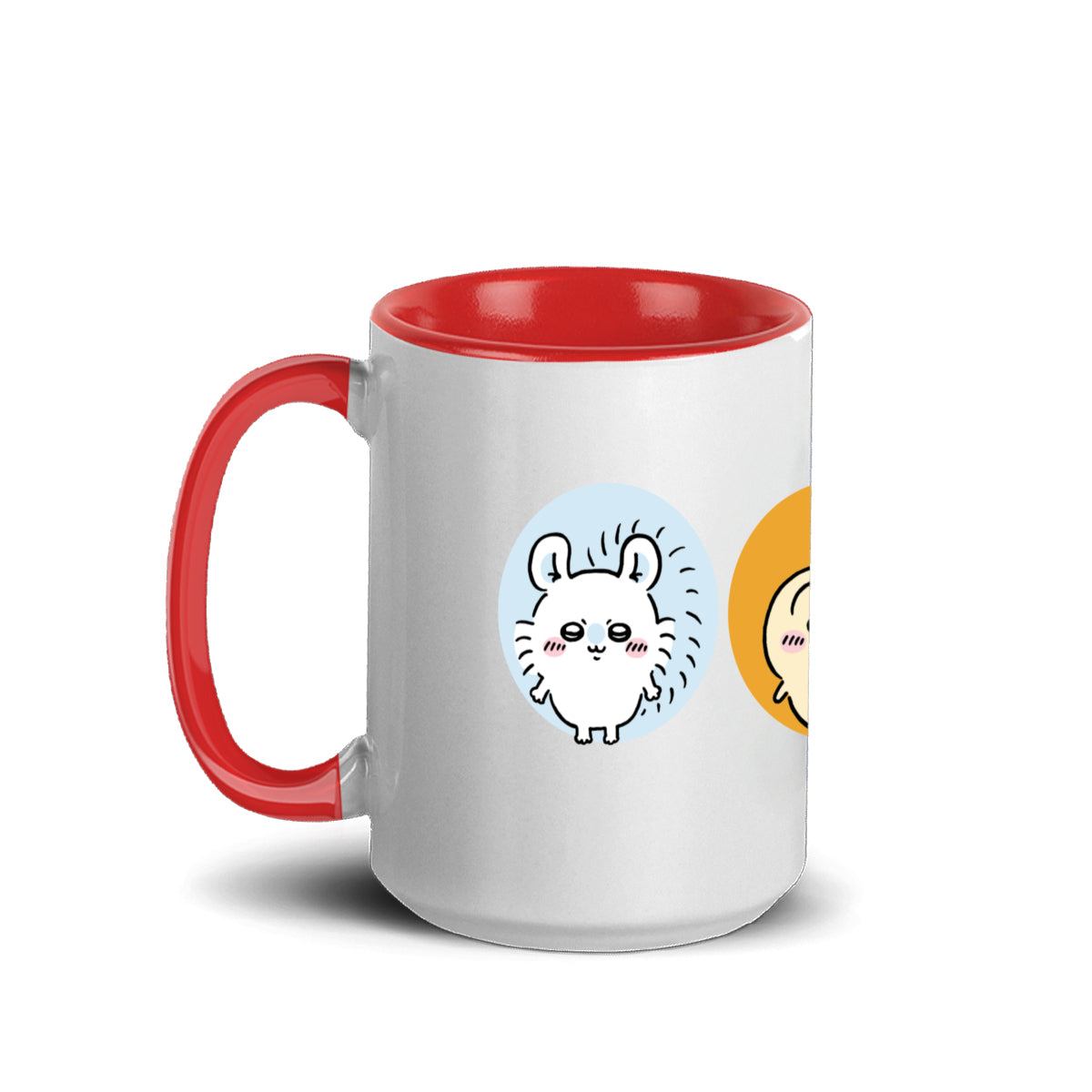 Chiikawa Accent Mug 15oz – Trendy Comic-Inspired Ceramic Coffee Cup with Vibrant Design