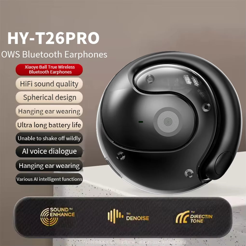 Hyundai HY-T26 Pro Wireless Earbuds – BT5.4 AI Translation Headphones with 4 Translation Modes, HiFi Sound & HD Calls