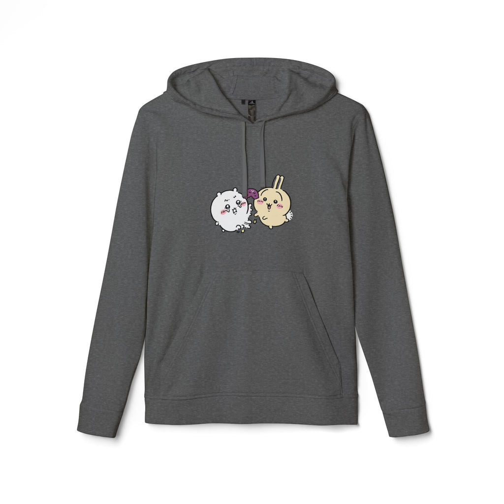 "Chiikawa Cute Cartoon Unisex Fleece Hoodie – Kawaii Character Sweatshirt for Cozy Everyday Style