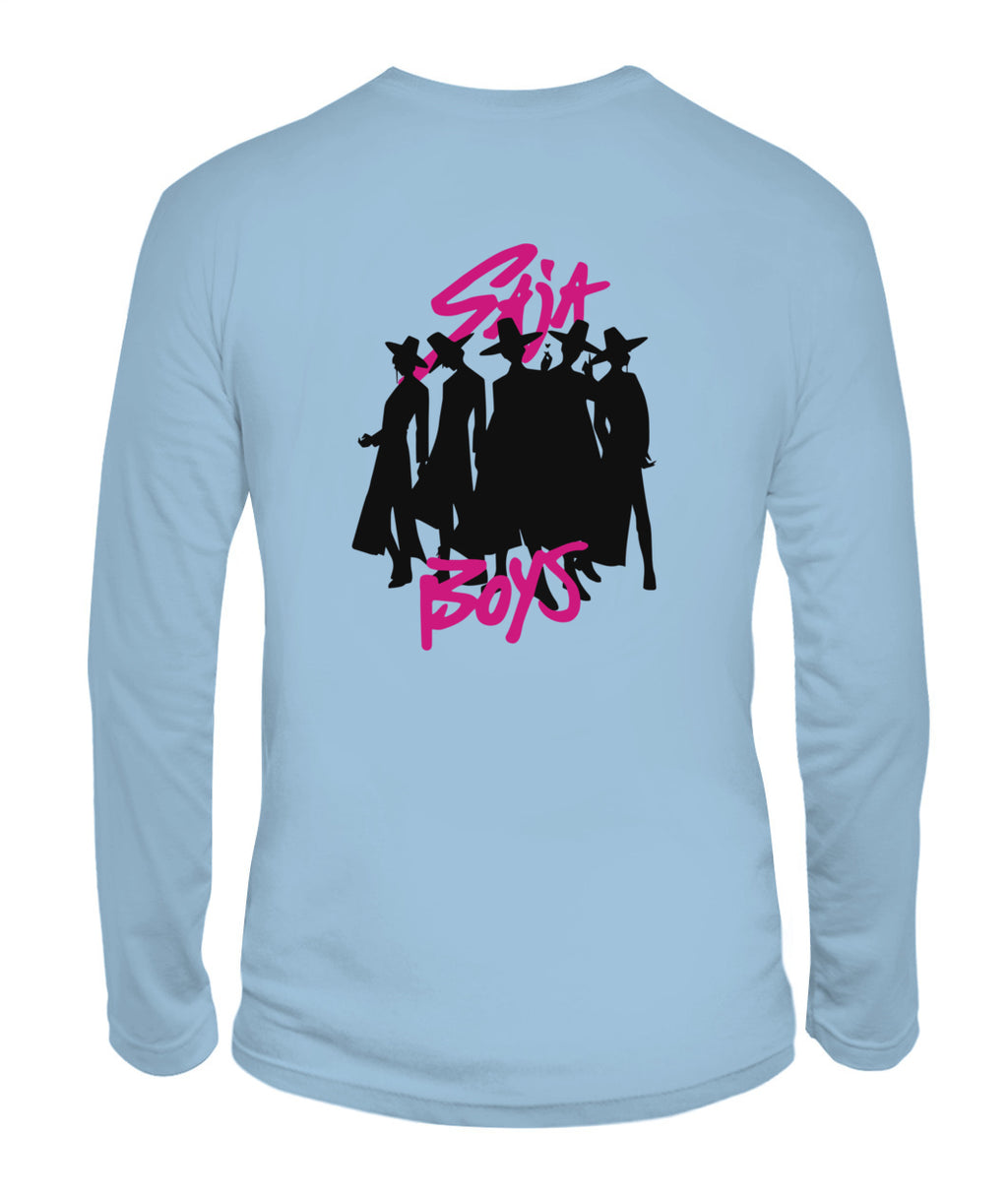 Saja Boy Kpop Demon Hunters Unisex Long Sleeve – Trendy Gildan 2400 Streetwear Tee Inspired by the Hit K-Pop Movie