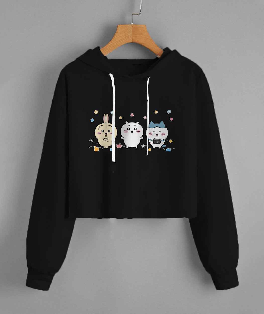 Lady'S Cropped Hoodie | Independent Trading Co. AFX64CRP