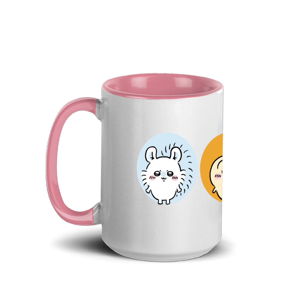 Chiikawa Accent Mug 15oz – Trendy Comic-Inspired Ceramic Coffee Cup with Vibrant Design