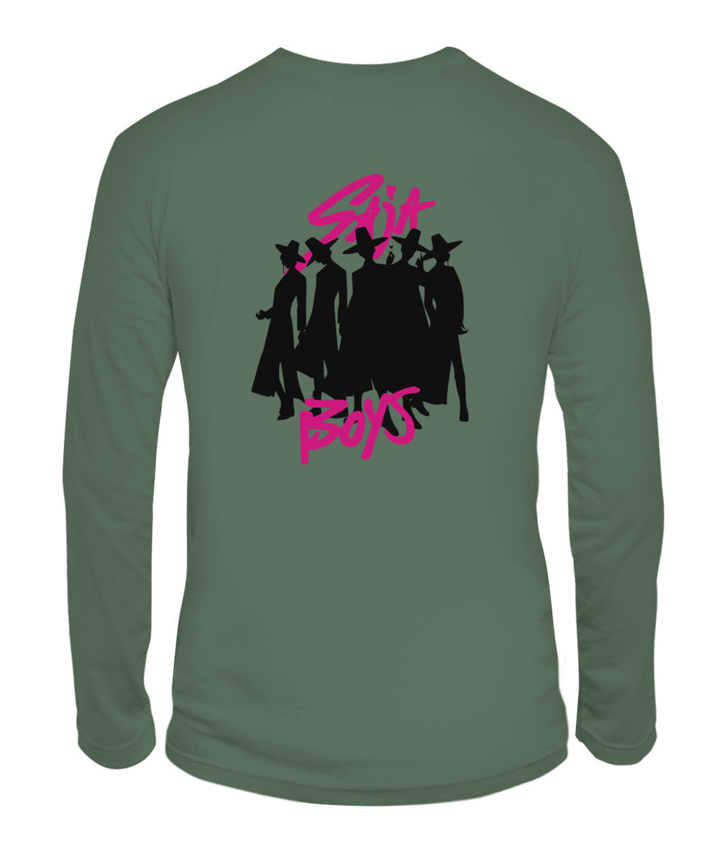 Saja Boy Kpop Demon Hunters Unisex Long Sleeve – Trendy Gildan 2400 Streetwear Tee Inspired by the Hit K-Pop Movie