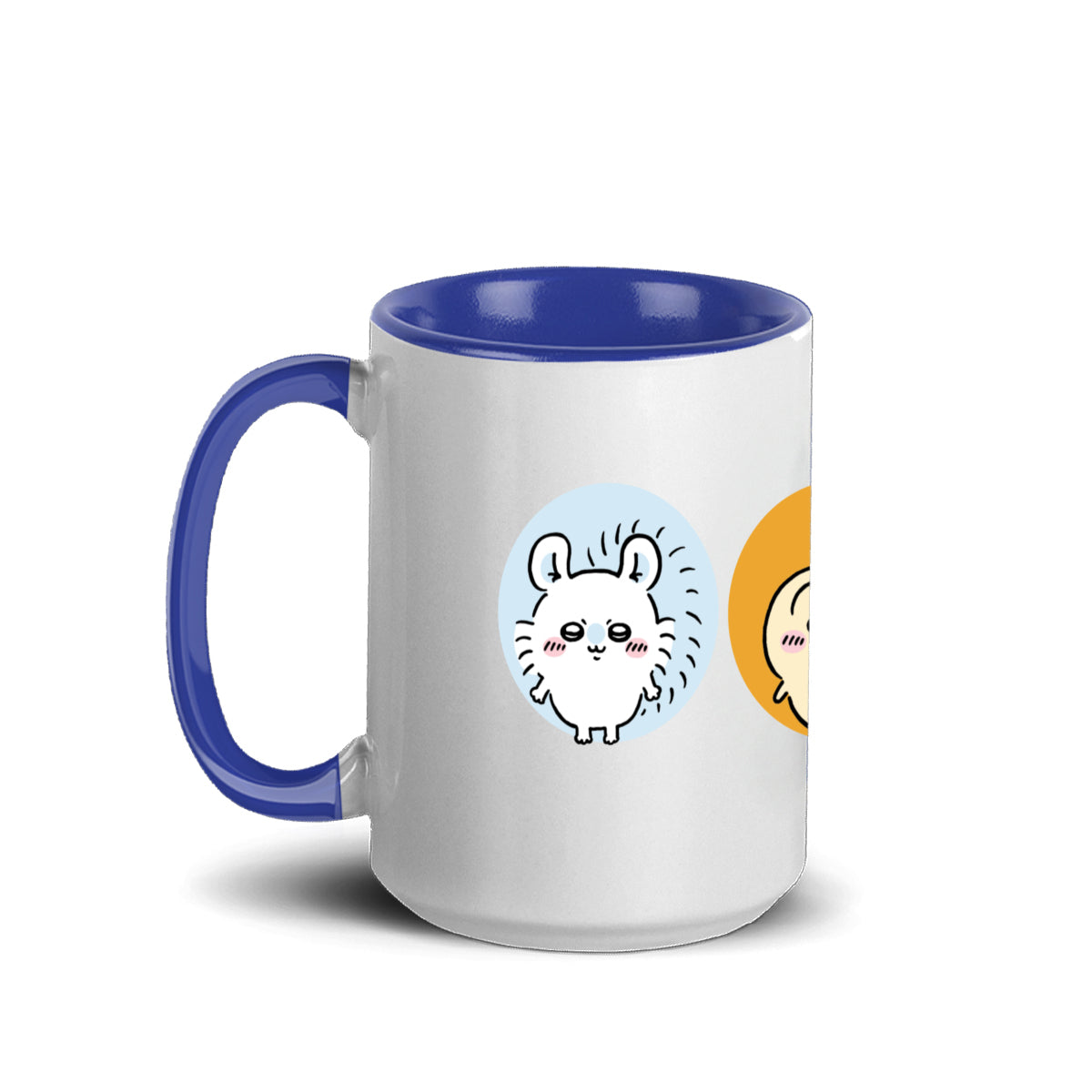 Chiikawa Accent Mug 15oz – Trendy Comic-Inspired Ceramic Coffee Cup with Vibrant Design