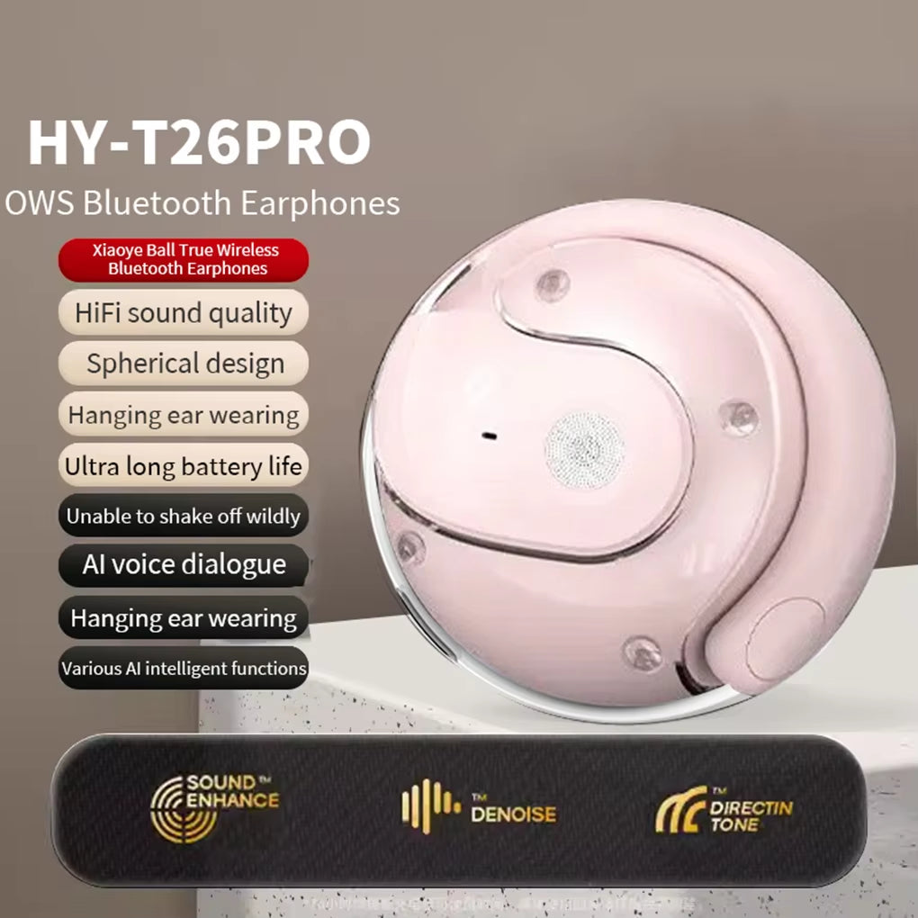 Hyundai HY-T26 Pro Wireless Earbuds – BT5.4 AI Translation Headphones with 4 Translation Modes, HiFi Sound & HD Calls