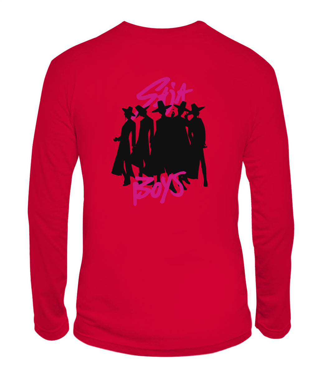 Saja Boy Kpop Demon Hunters Unisex Long Sleeve – Trendy Gildan 2400 Streetwear Tee Inspired by the Hit K-Pop Movie