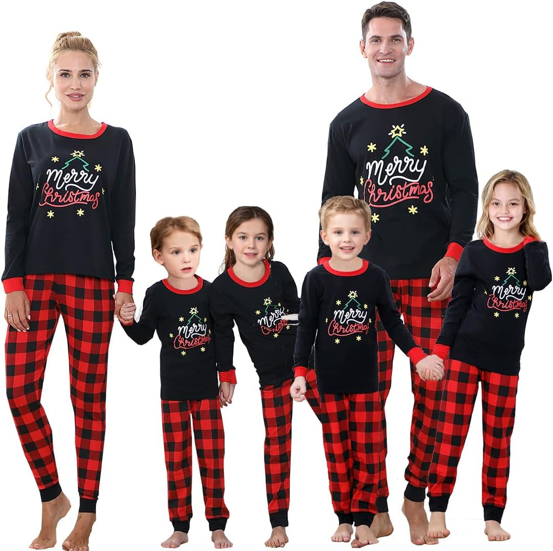 Matching Family Pajamas – 100% Cotton Holiday PJs for Christmas, Halloween, Thanksgiving & Hanukkah, Women, Men & Kids