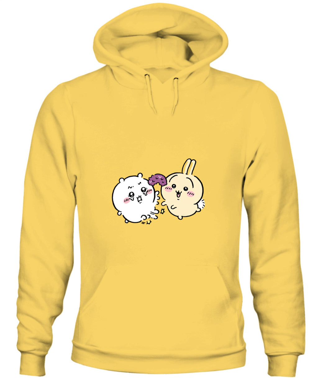 Chiikawa Kawaii Unisex Hoodie – Cute Cartoon Sweatshirt | Bella + Canvas 3719