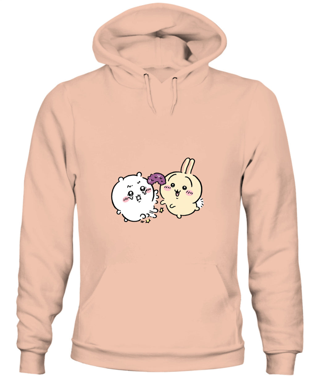Chiikawa Kawaii Unisex Hoodie – Cute Cartoon Sweatshirt | Bella + Canvas 3719
