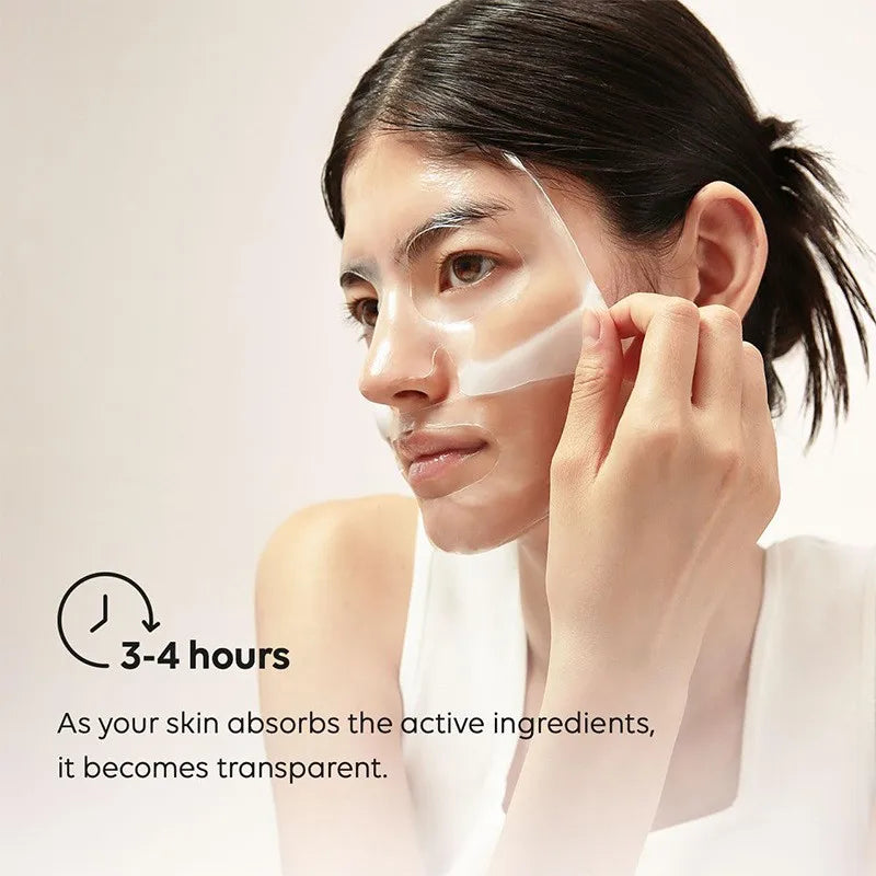 4-Pack Bio-Collagen Real Deep Night Mask – Absorbable Moisturizing & Firming Face Mask for Nourishing, Brightening & Skincare