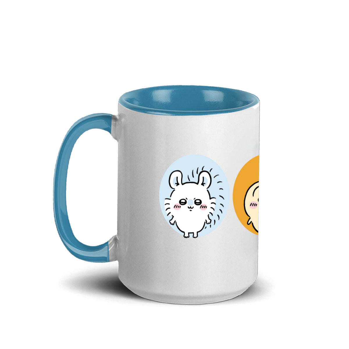 Chiikawa Accent Mug 15oz – Trendy Comic-Inspired Ceramic Coffee Cup with Vibrant Design