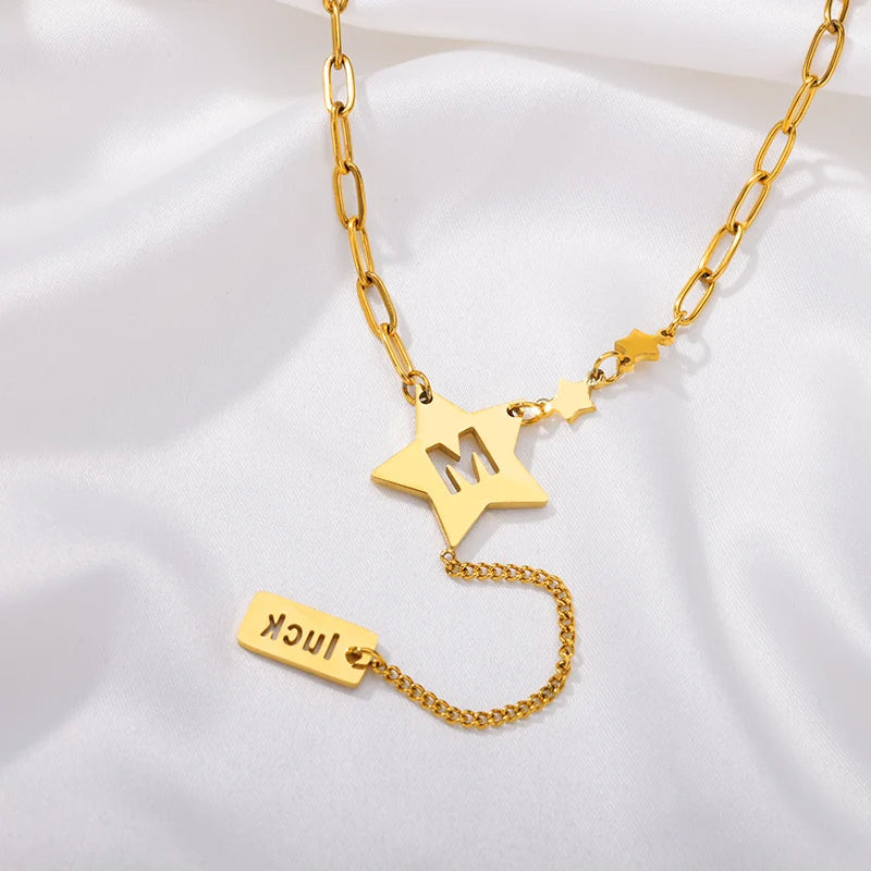 Double Layer Zircon Clavicle Chain Necklace – Thick Stainless Steel Punk Hip-Hop Streetwear Jewelry Gift for Women