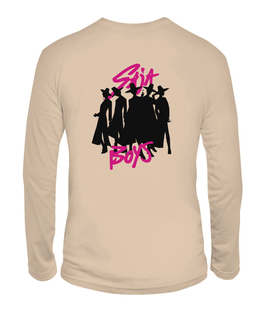 Saja Boy Kpop Demon Hunters Unisex Long Sleeve – Trendy Gildan 2400 Streetwear Tee Inspired by the Hit K-Pop Movie