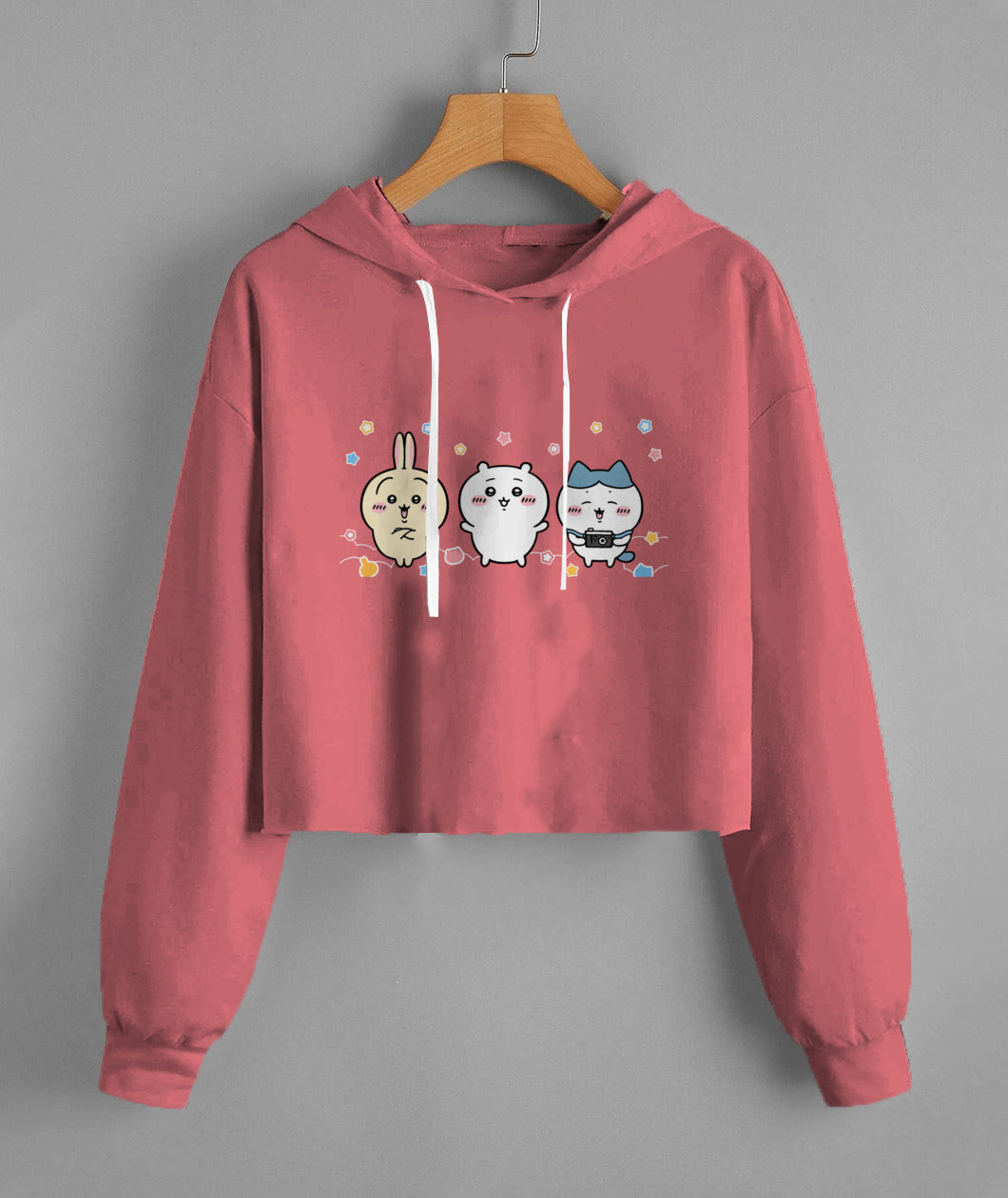 Lady'S Cropped Hoodie | Independent Trading Co. AFX64CRP