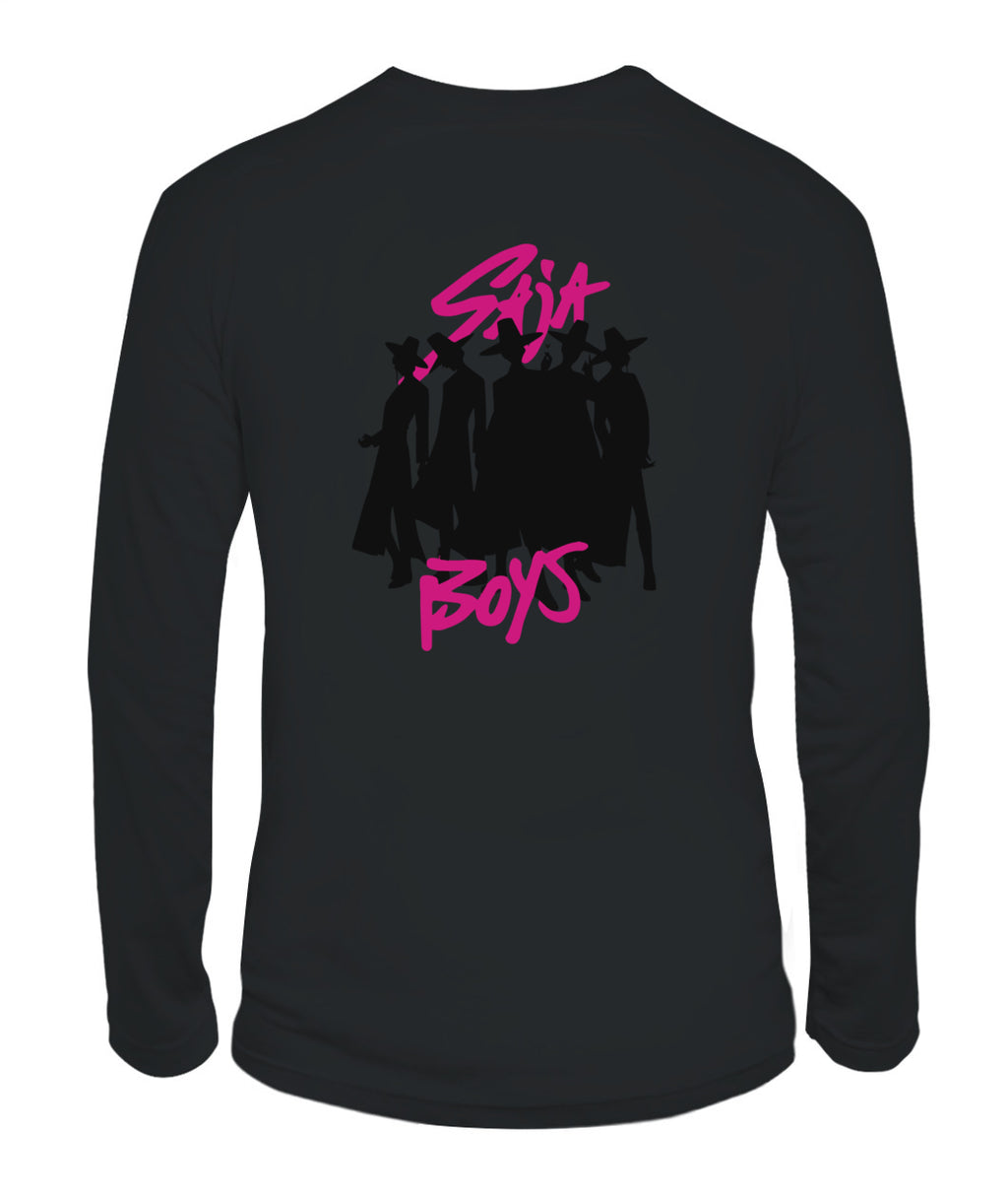 Saja Boy Kpop Demon Hunters Unisex Long Sleeve – Trendy Gildan 2400 Streetwear Tee Inspired by the Hit K-Pop Movie